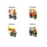 Wooden Emergency Vehicles